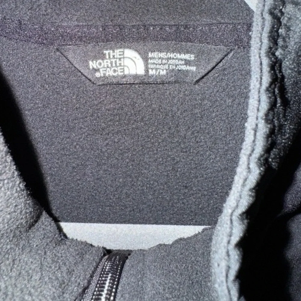 The North Face Mens Fleece Medium Jacket Full Zip‎ Black Outdoor Ski